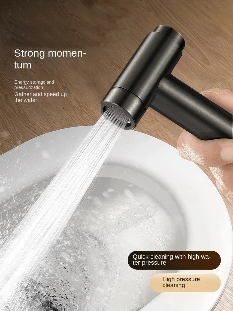Afralia™ Handheld Bidet Spray Gun Set for Effortless Bathroom Cleaning