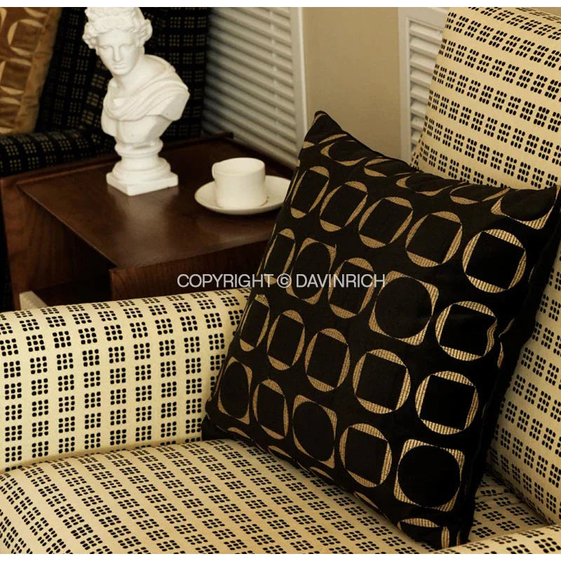 Afralia™ Modern Velvet Lumbar Pillow Covers Geometric Rectangle Accent Case 30x50cm Multicolor