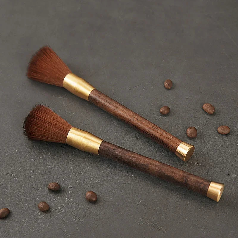 Afralia™ Espresso Brush with Wooden Handle for Coffee Grinder Cleaning