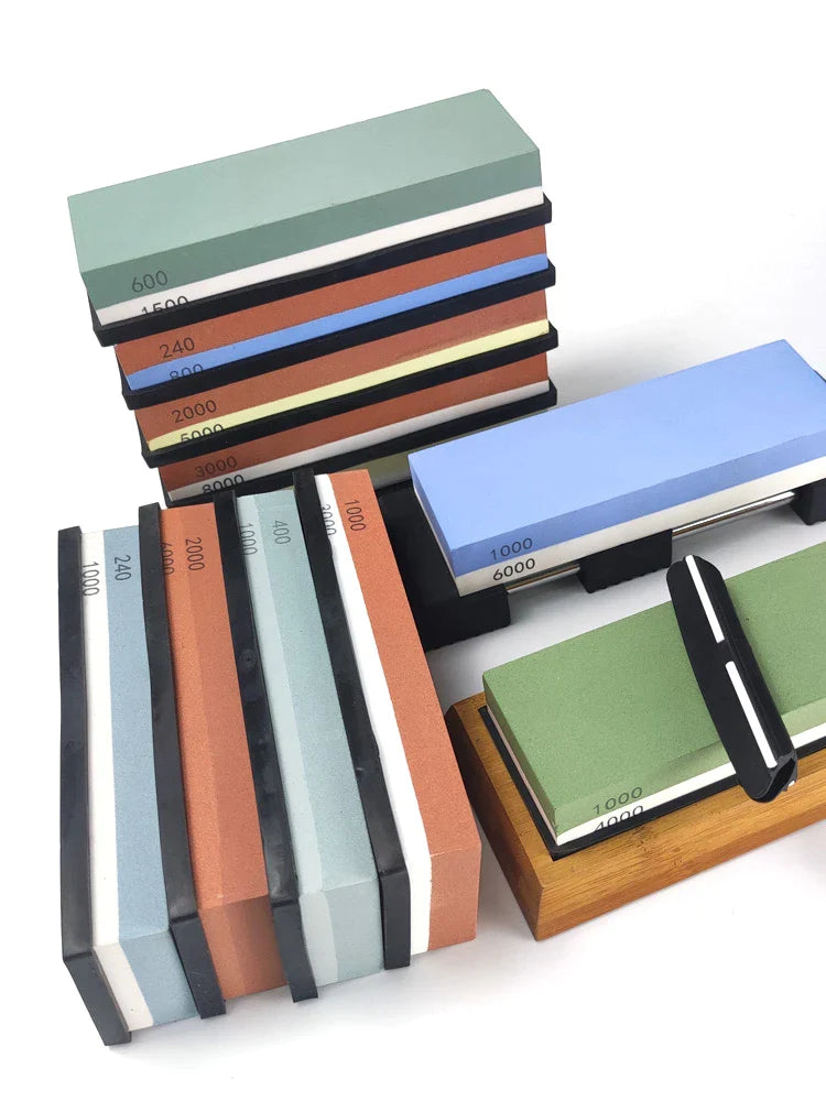 Afralia™ Knife Sharpener Whetstone | Kitchen Blade Sharpening Stone | Slijpsteen Afilador