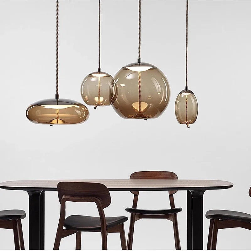 Afralia™ LED Pendant Light Chandelier for Modern Living and Dining Roo