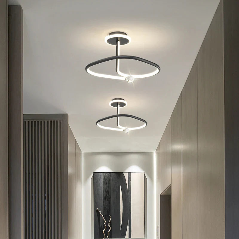 Afralia™ LED Ceiling Light Chandelier for Home Decor Lighting Fixture