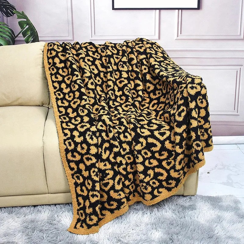 Afralia™ Cozy Flannel Velvet Blanket - Warm Winter Sofa Cover for Home & Office