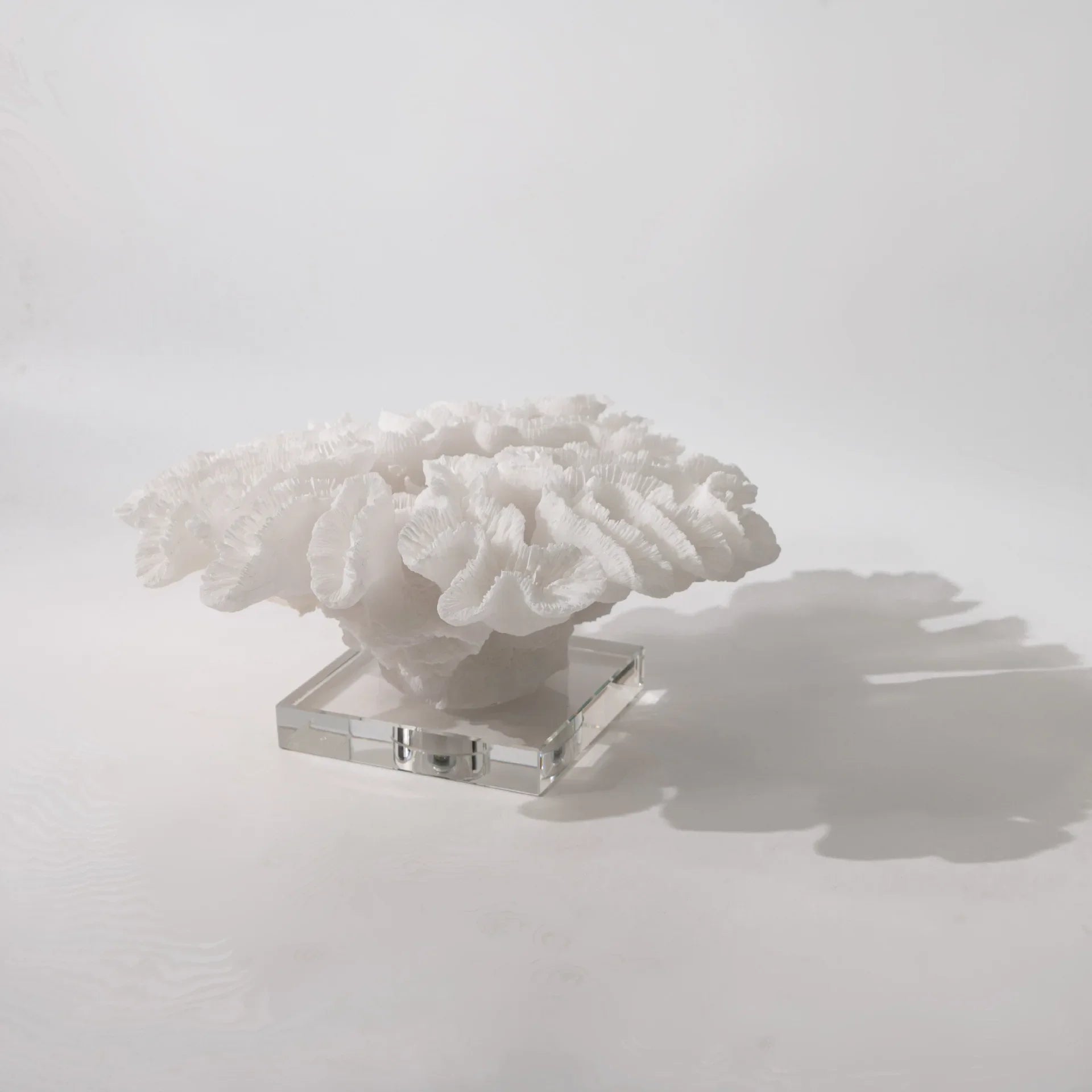 Afralia™ Coral Tree Resin Handicrafts with Crystal Base for Home Decor