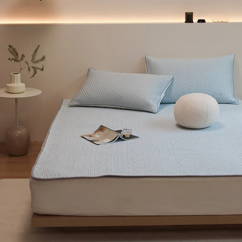 Afralia™ Ice Bean Bed Sheet Set - Premium Cooling Sleep Mat for Ultra-Comfortable Sleep
