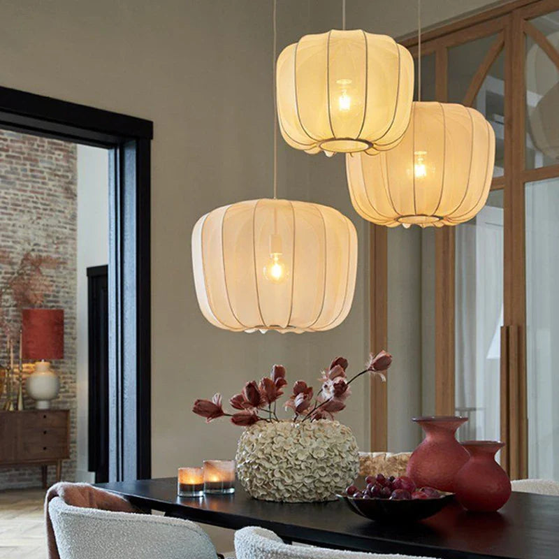 Afralia™ Nordic Minimalist Wabi Sabi Chandelier - LED Pendant Lamp for Home & Restaurant