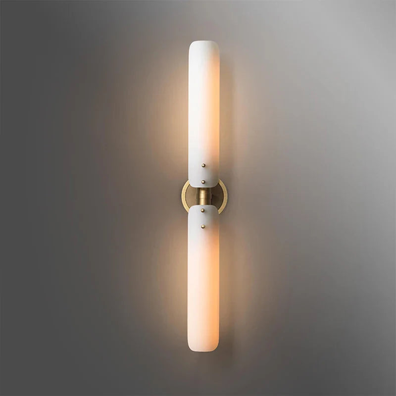 Afralia™ LED Art Deco Wall Sconce for Bedroom