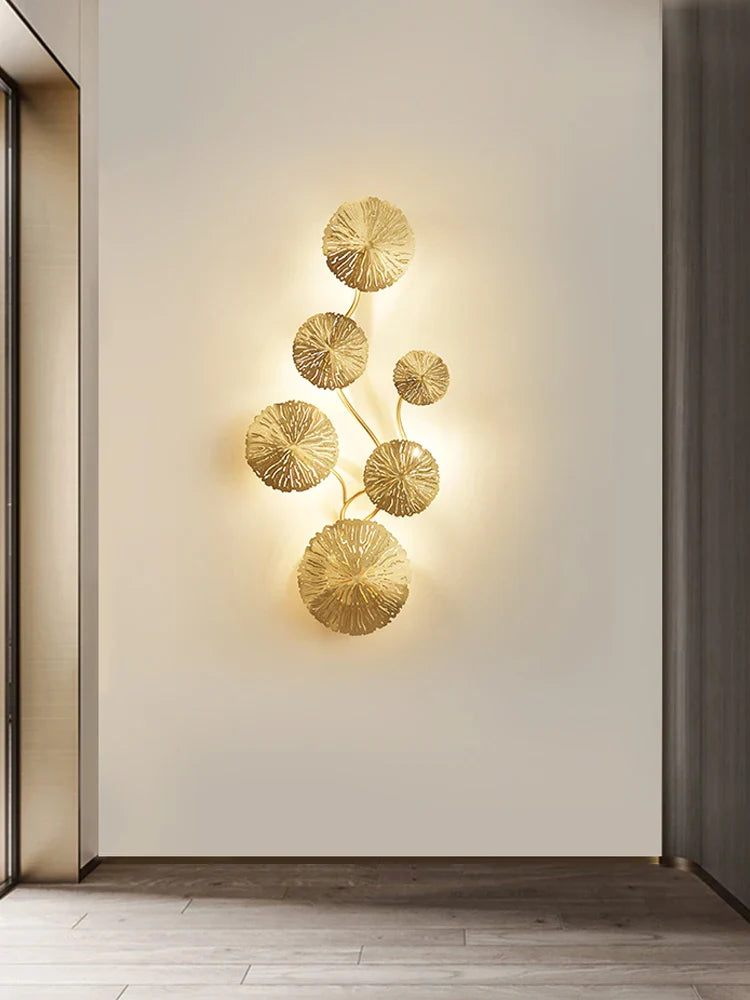 Afralia™ Iron Wall Sconce LED Light Fixture for Bedroom & Living Room
