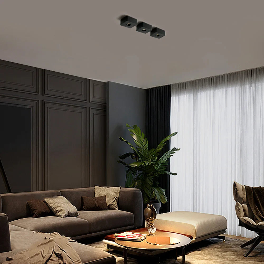 Afralia™ 12W Ultra-thin LED Ceiling Light for Foyer Living Room