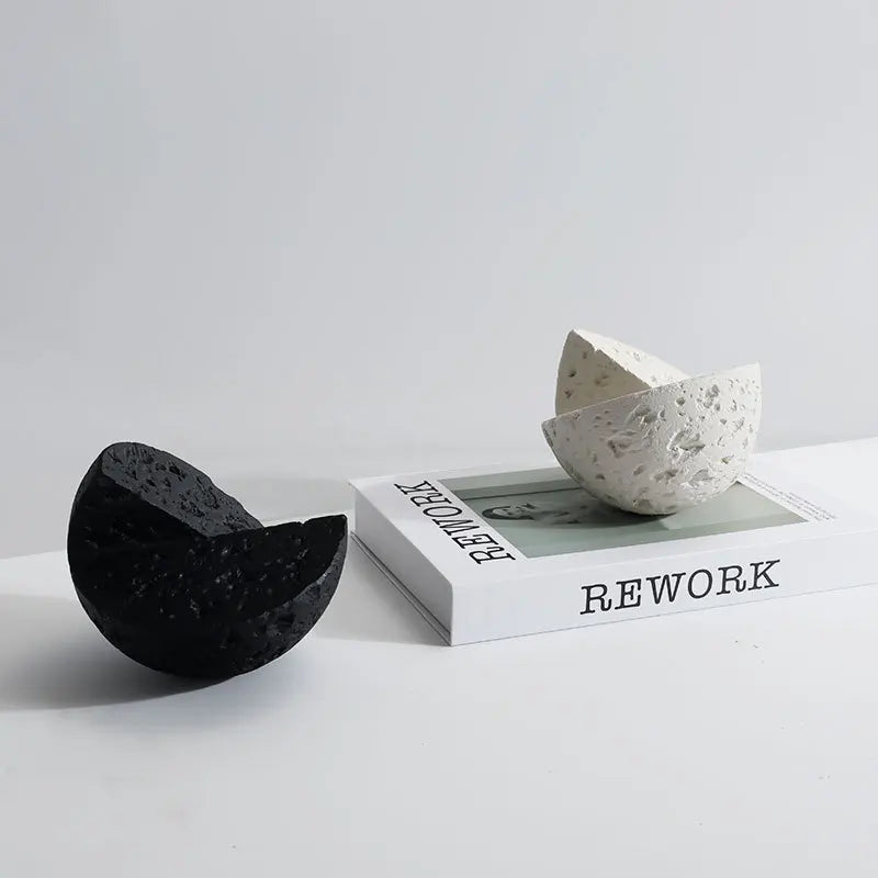 Afralia™ Geometric Resin Sphere Ball Home Decoration Accessories