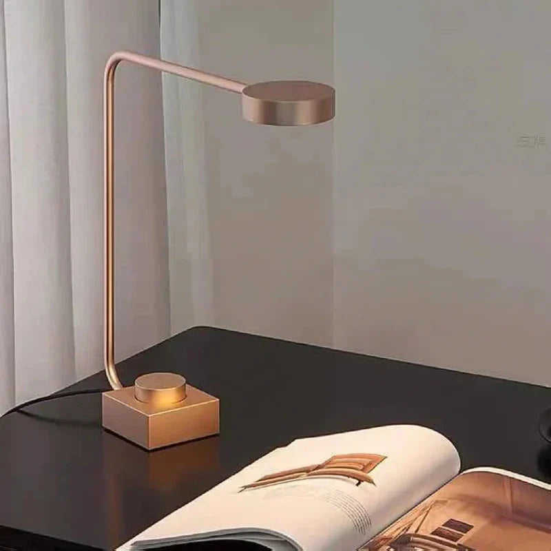 Afralia™ LED Desk Lamp: Rotatable Modern Study Lamp for Bedroom Office Home Decor