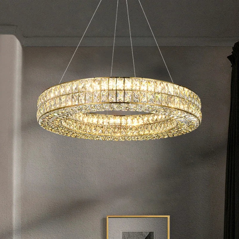 Afralia™ Crystal Chandeliers for Luxe Home Decor, Dining Room Lighting, and Hotel Bar Fixtures