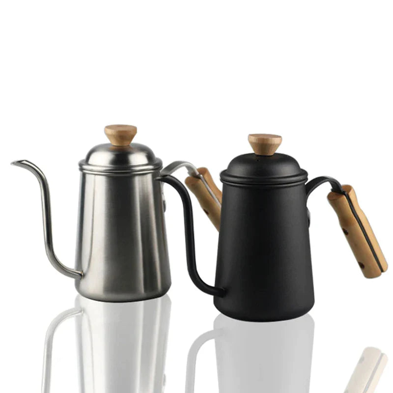 Afralia™ Stainless Steel Gooseneck Kettle for Coffee Maker