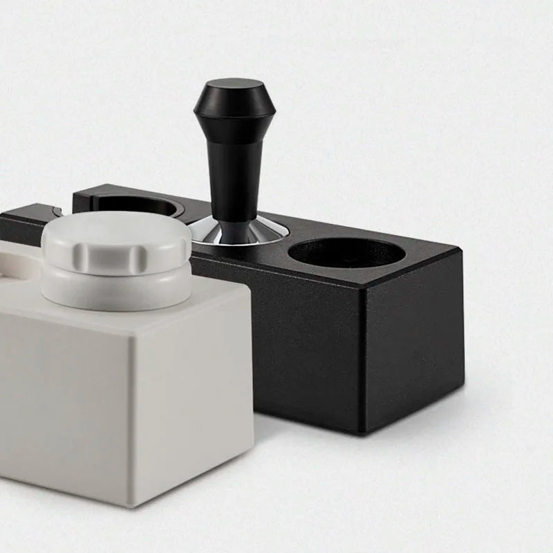 Afralia™ Espresso Tamper Station for 51/53/58mm Portafilters & Accessories