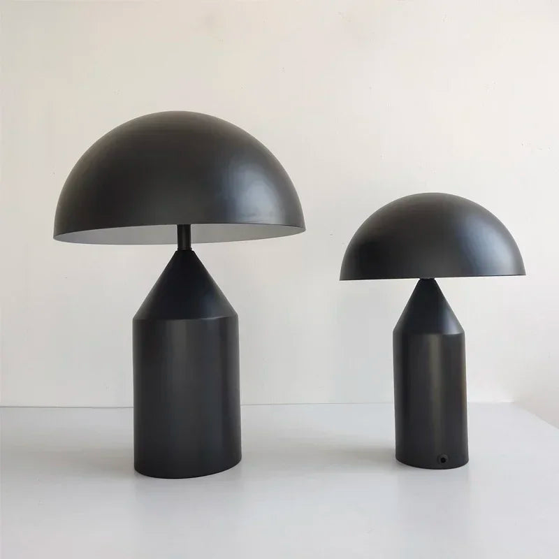 Afralia™ Iron Mushroom Table Lamp: Minimalist Nordic Design for Home Decor & Lighting