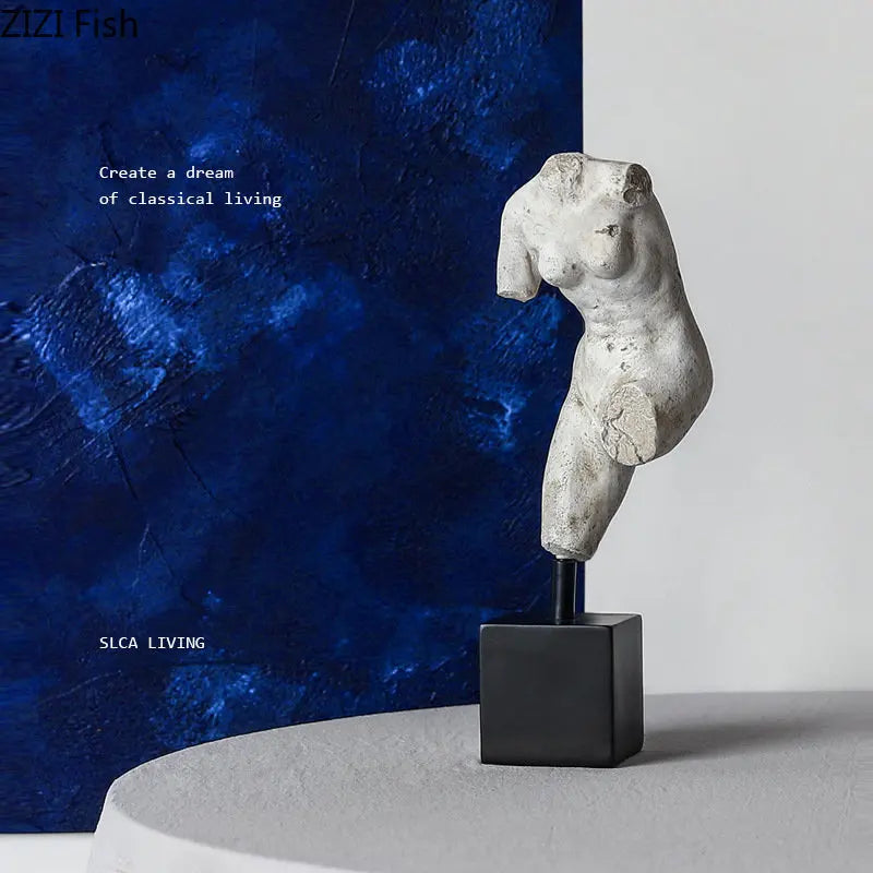 Afralia™ Body Art Resin Sculpture Decor Ornaments