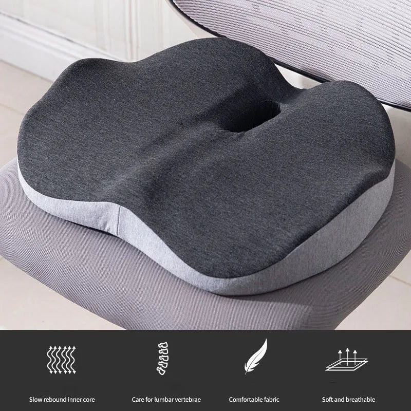Afralia™ OrthoFoam Buttocks Chair Cushion for Women - Tailbone & Pelvis Support