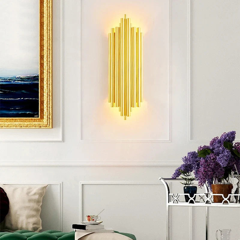 Afralia™ LED Wall Lamp: Modern Luxury Indoor Lighting for Home Decor in Living Room, Bedroom, Kitchen