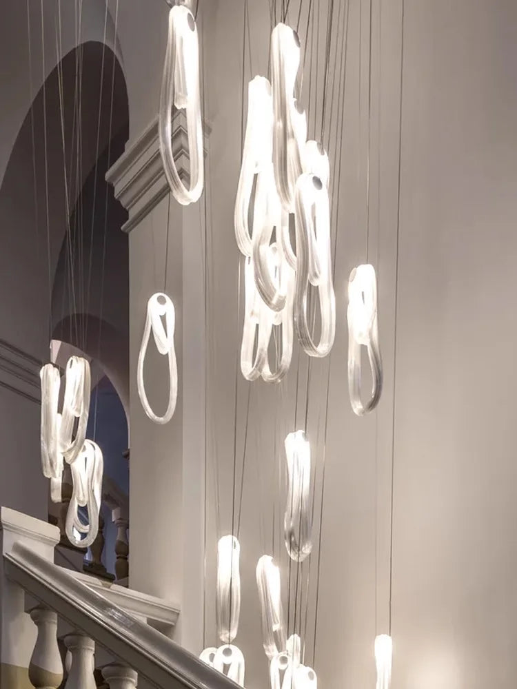 Afralia™ LED Pendant Chandelier for Living & Dining Room Luxury Lighting Fixture