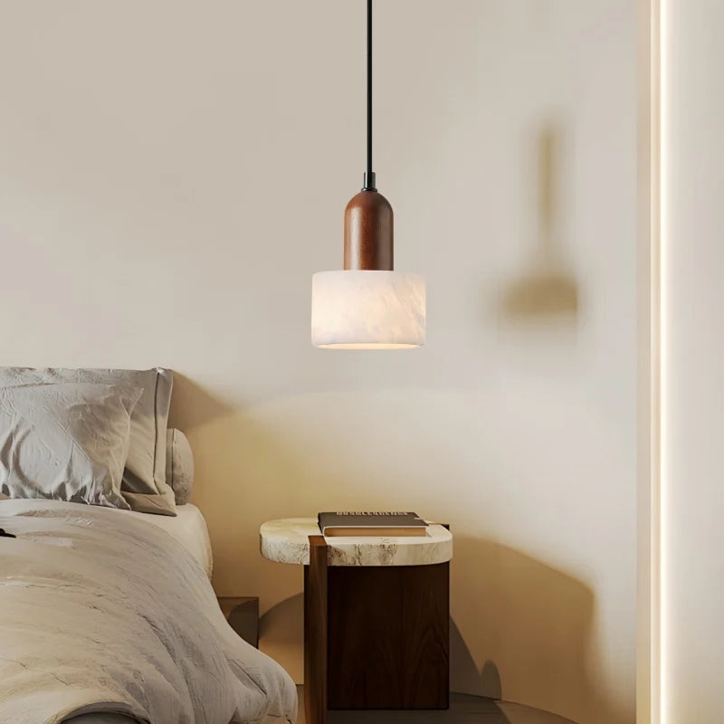Afralia™ Nordic Marble LED Pendant Lamps | Modern Home Decoration Hanging Light