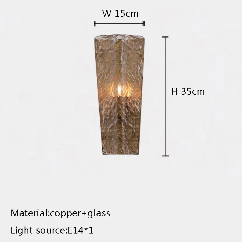 Afralia™ Gold Glass Chandelier Luxe Living Room Lighting Fixture Luxurious Hanging Lamp