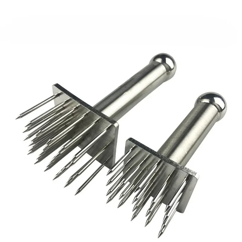 Afralia™ Meat Tenderizer Hammer - Stainless Steel Needles for Beef Steak