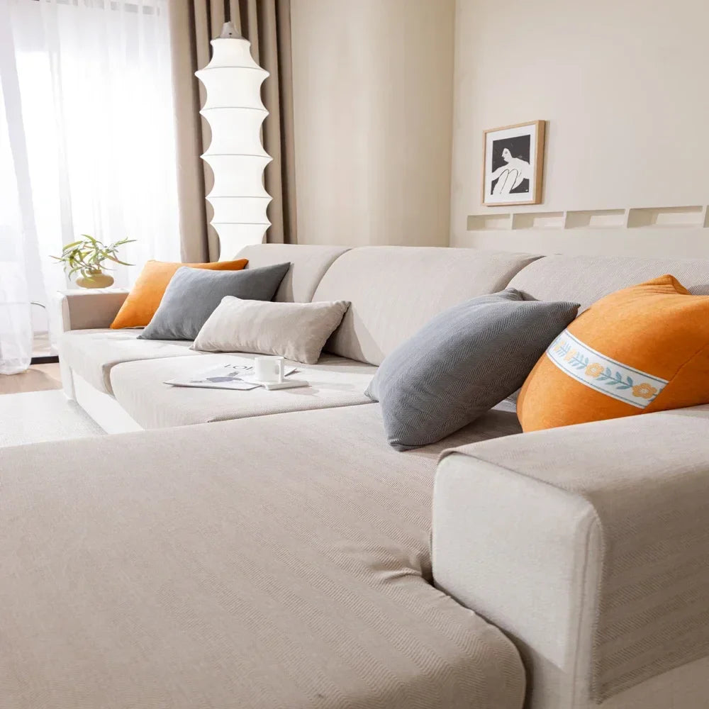 Afralia™ Chenille Sofa Cover for Single Loveseat