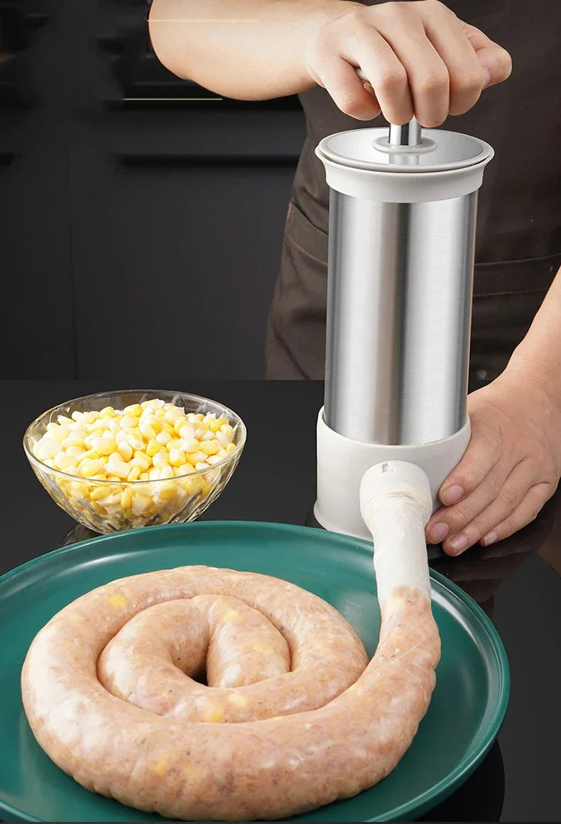 Afralia™ Meatball & Sausage Maker: Dual Purpose Filler Kitchen Tool for Homemade Sausages