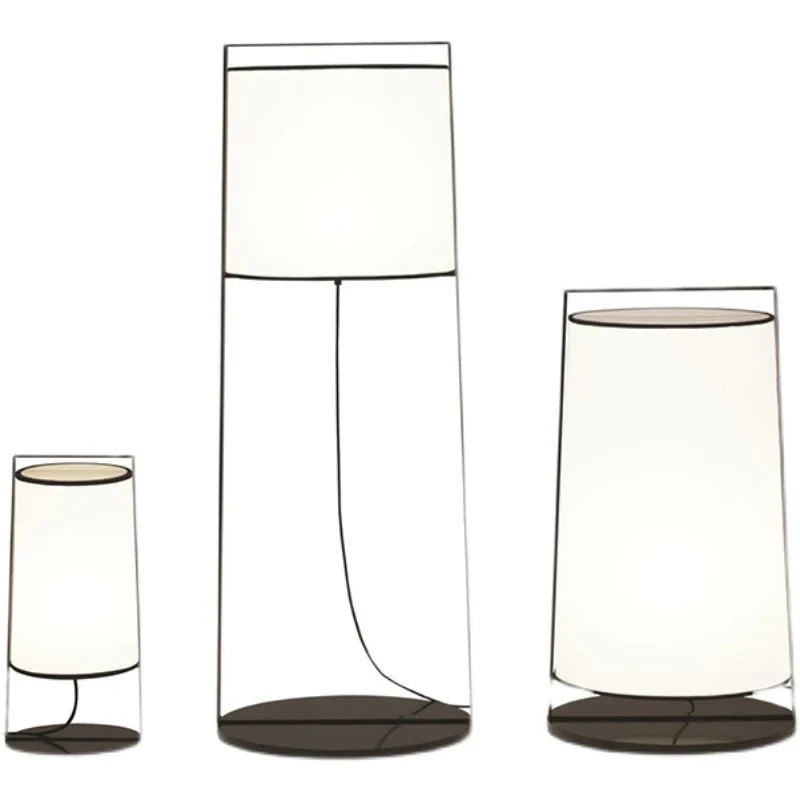 Afralia™ Modern Iron Simple Floor Lamp LED Table Lights