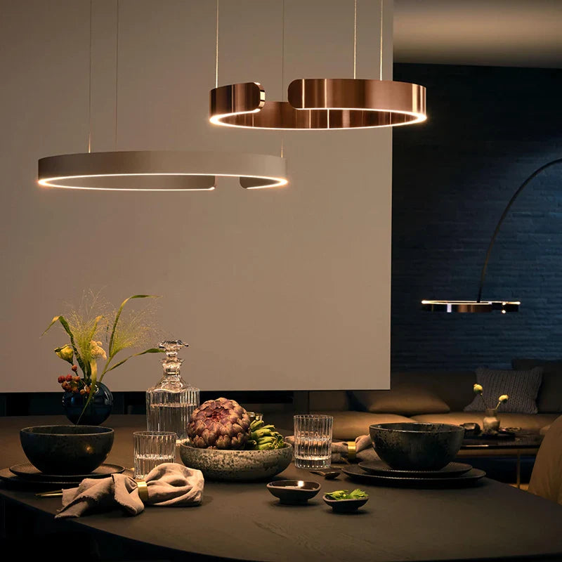 Afralia™ LED Chandelier: Modern Indoor Lighting for Bedroom, Living Room, Study Hall