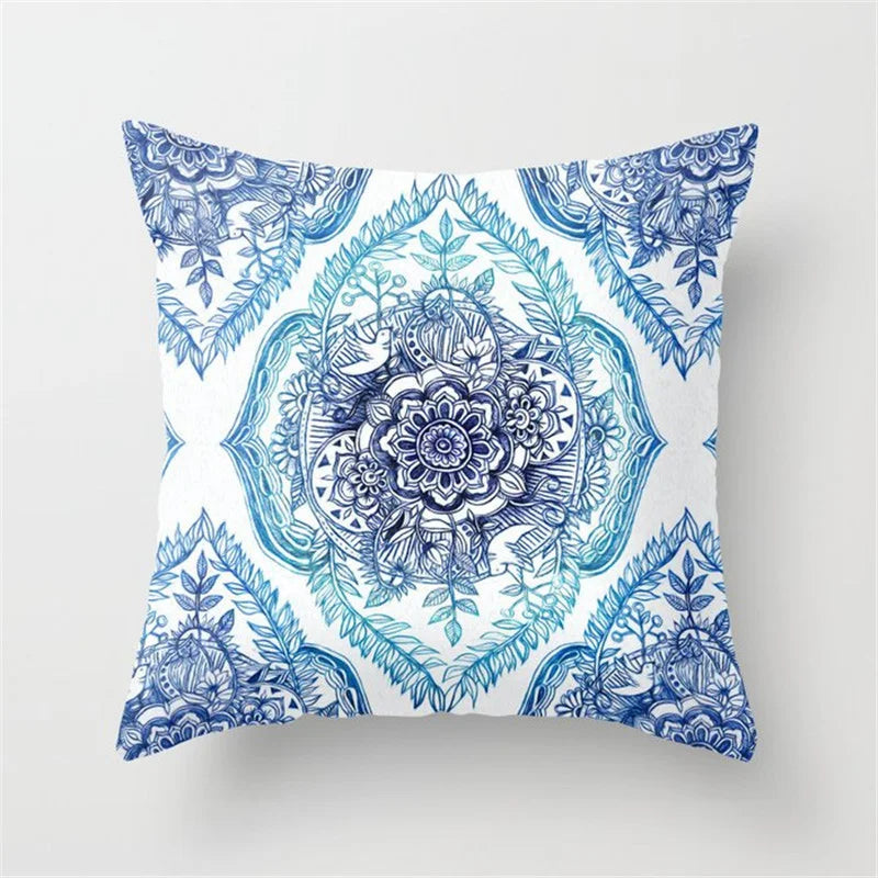 Afralia™ Nordic Flower Boho Pillow Case for Home Decor - Soft Sofa Cushion Cover