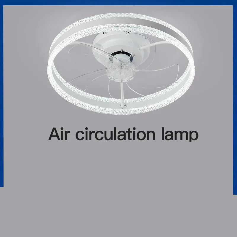 Afralia™ 7-Leaf Tri-Color Fan Lights: Modern Energy-Saving Ceiling Fan LED for Living, Bedroom, Dining