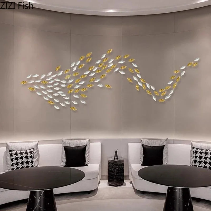 Afralia™ Ginkgo Leaves Wall Decor - Stereoscopic Living Room Ornaments