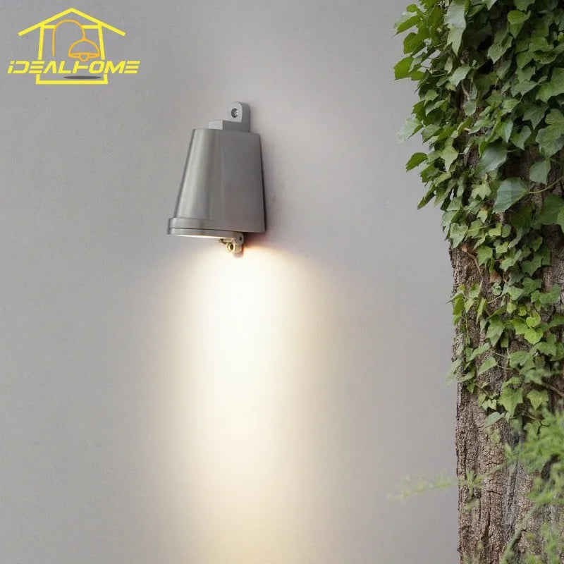Afralia™ Vintage LED Wall Lamp Horseshoe Design, Waterproof, E27 for Bedroom, Cafe