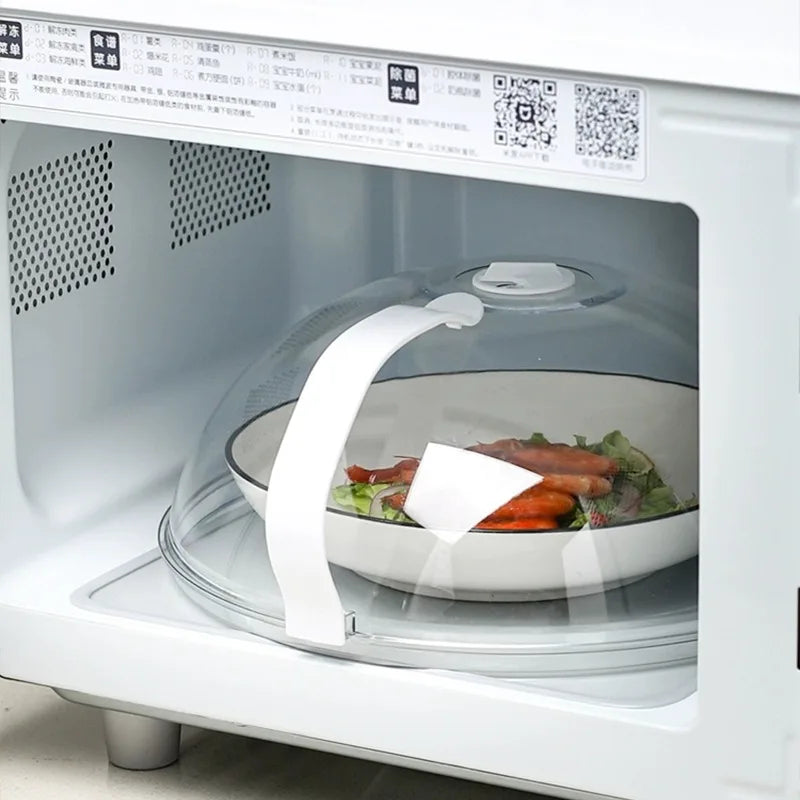 Afralia™ Microwave Bowl Plate Cover: Fresh-Keeping Fridge Lid for Splatter-Free Heating