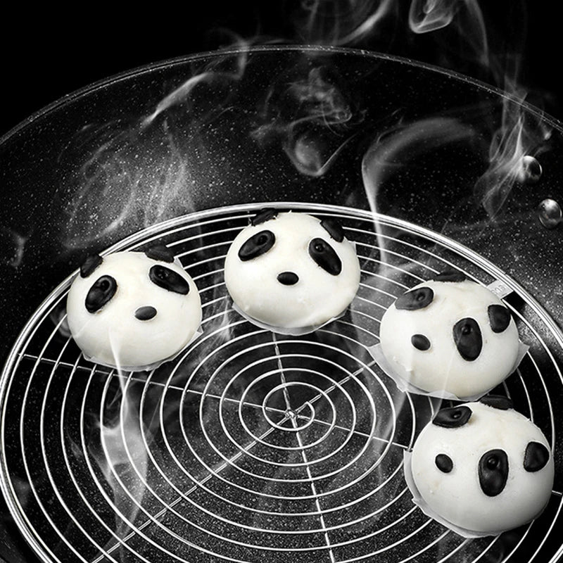 Afralia™ Stainless Steel Steamer Rack for Dumplings, Buns, and Eggs