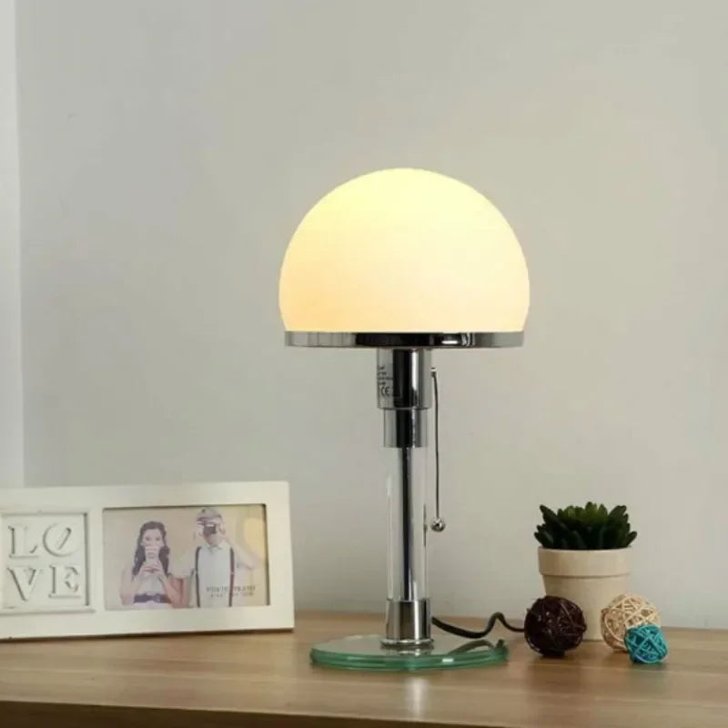 Afralia™ Glass Table Lamp - Modern Nordic Design for Bedroom and Living Room
