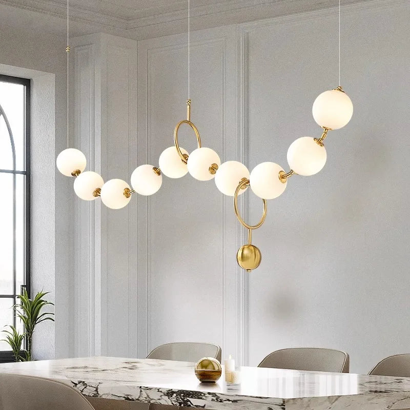 Afralia™ Modern Dine Room Pendant Lights Indoor Lighting Chandelier Ceiling Lamp