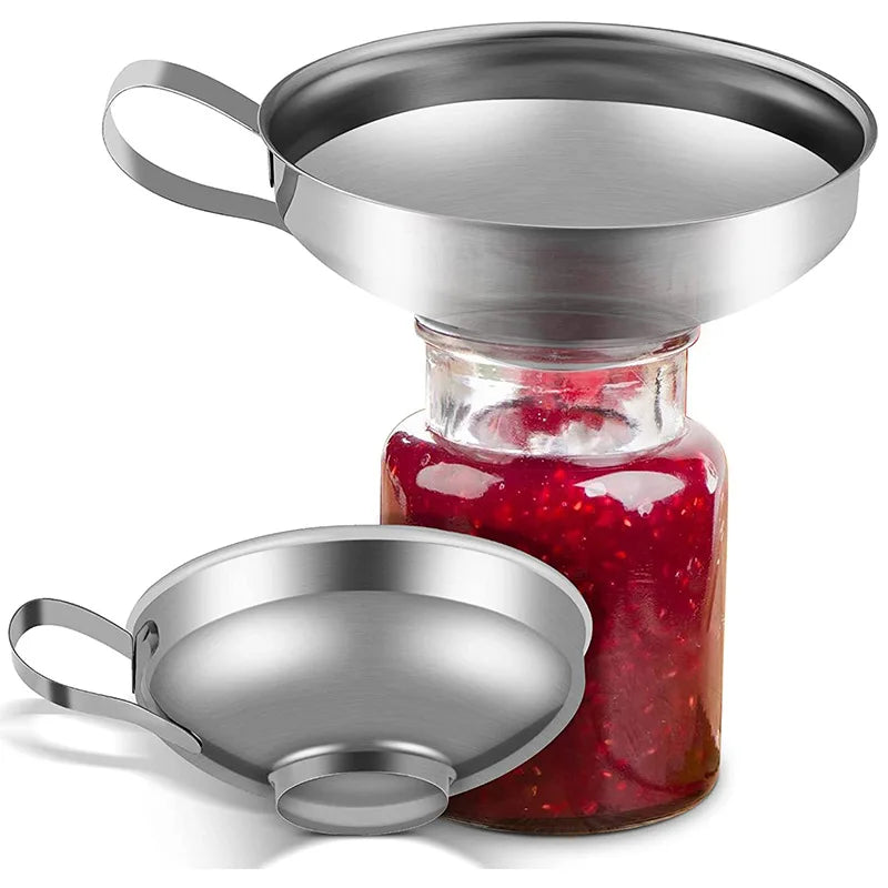 Afralia™ Wide Mouth Canning Funnel for Liquid, Oil, Wine, Water, Spices - Kitchen Essential