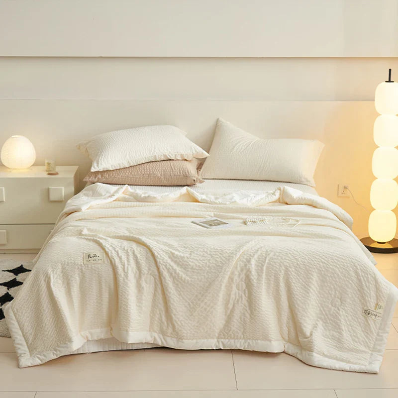 Afralia™ Ice Cream Air Bubble Yarn Summer Quilt - Grade A Blanket