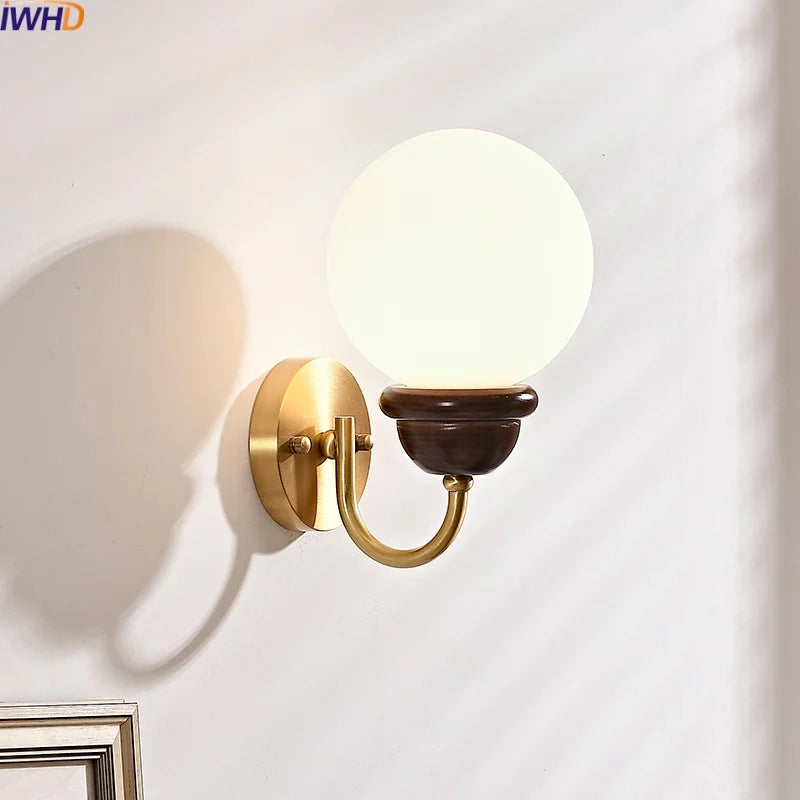 Afralia™ Japanese Style LED Wall Lights 4W for Home Bathroom Bedroom Mirror Lighting