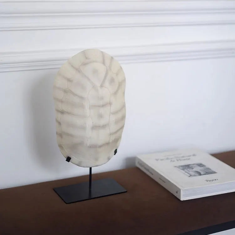 Afralia™ Resin Turtle Shell Sculpture Figurine Home Decor Accent