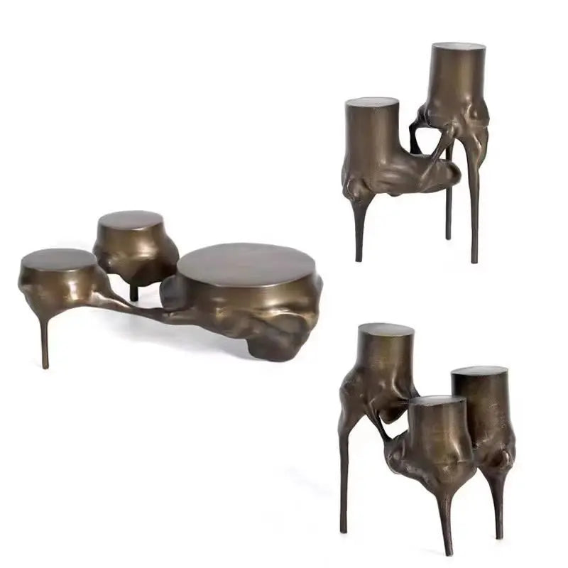 Afralia™ Tree Root Candle Holders: Modern, Romantic Desk Decoration & Wax Melt Burner
