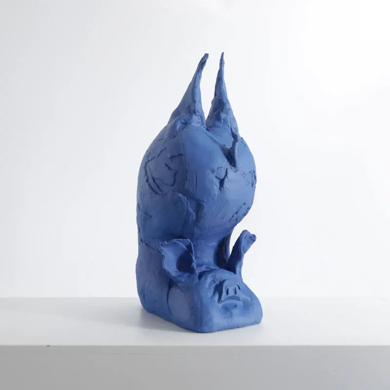 Afralia™ Cartoon Pig Handicrafts: Colorful Simulation Animal Figurine for Children's Room