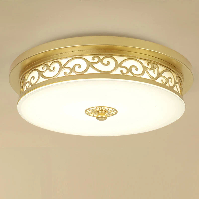 Afralia™ Retro Style LED Ceiling Light for Modern Home Decor
