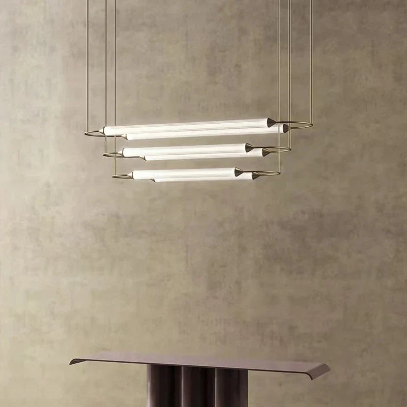 Afralia™ Elegant White Glass Pendant Light Fixture for Dining Room Decor