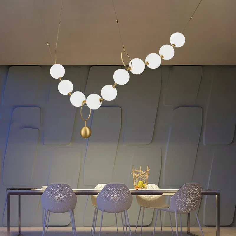 Afralia™ Nordic Acrylic Pendant Lamps for Home Decor Lighting