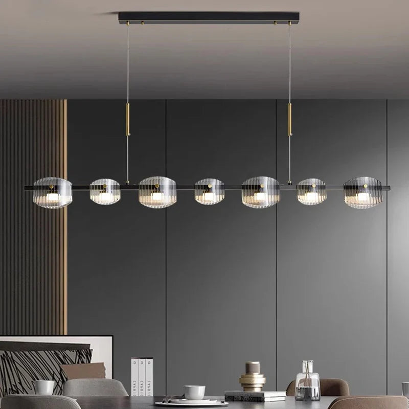 Afralia™ LED Pendant Chandeliers: Modern Home Decor Lighting for Living & Dining Rooms