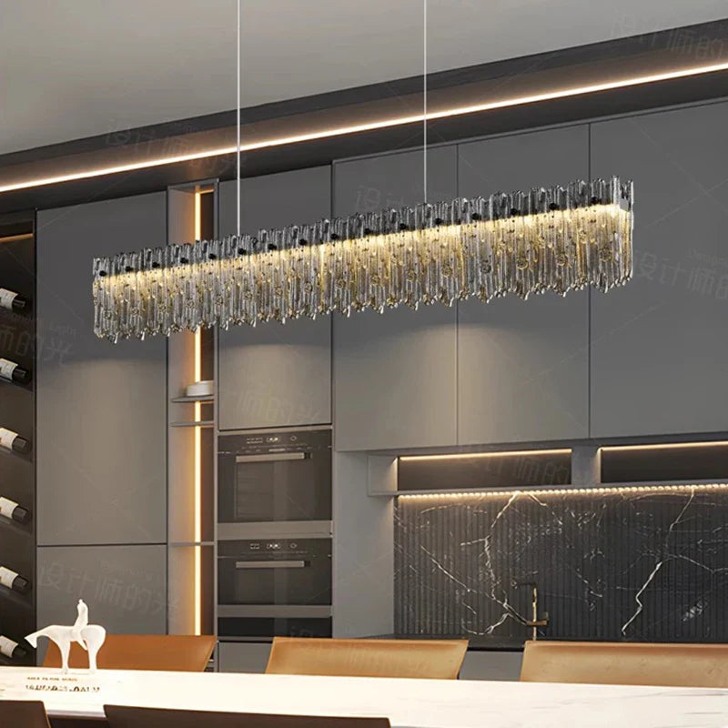 Afralia™ Modern LED Pendant Chandeliers for Living and Dining Room Lighting