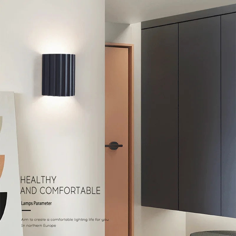 Afralia™ Modern Nordic Stairway Wall Lamp Indoor Creative Living Room Sconce Lighting